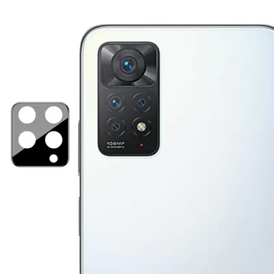 Mocolo Silk HD PRO Camera Glass стъклен протектор за камера за Xiaomi Redmi Note 11 Pro 4G / Note 11 Pro 5G (черен)