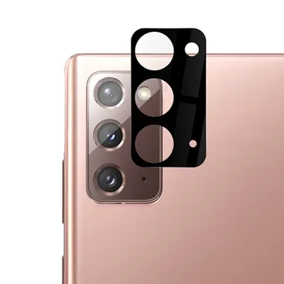 Mocolo стъклен протектор за камера за Samsung Galaxy Note 20 / Note 20 5G (черен)