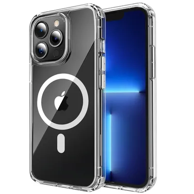 Techsuit MagSafe Pro калъф за iPhone 13 Pro (прозрачен)