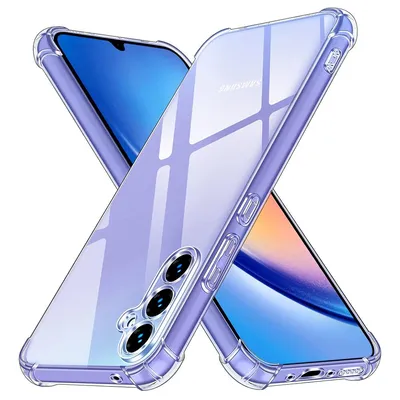 Techsuit - Противоударен силиконов калъф - Samsung Galaxy A34 5G - Прозрачен