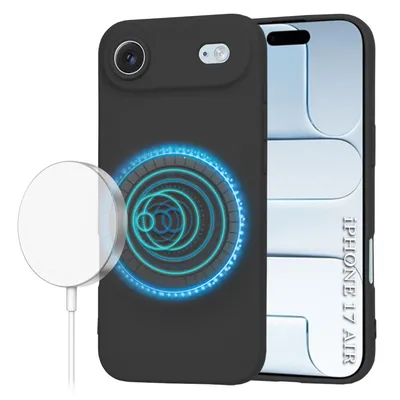 Techsuit - Силиконов кейс с MagSafe за - iPhone 17 Air - Black
