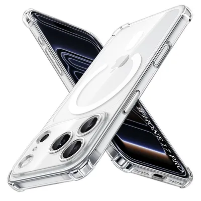 Techsuit - Силиконов кейс с MagSafe за - iPhone 17 Pro - Clear