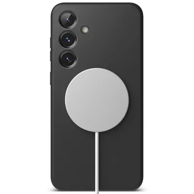 Ringke - Silicone Magnetic MagSafe - Samsung Galaxy S25 - Черен