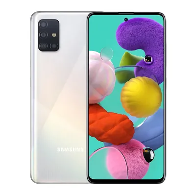 Samsung Galaxy A51, 128 GB, Prism Crush White