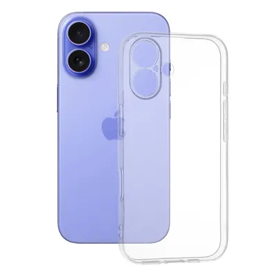 Techsuit - Clear Silicone - iPhone 16 - Transparent