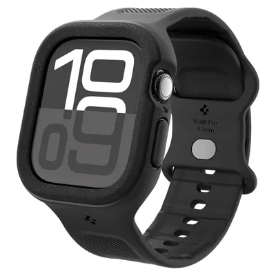 Spigen - Caseology Vault - Apple Watch 10 42mm - Черно мат