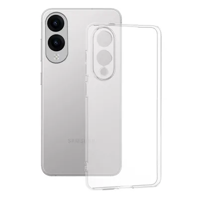 Techsuit - Clear Silicone - Samsung Galaxy S25 Edge - Прозрачен