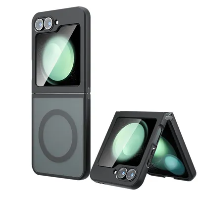 Techsuit - PureFrost MagSafe - Samsung Galaxy Z Flip6 - Frosted Black