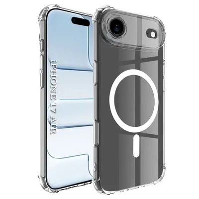 Techsuit - Удароустойчив кейс с MagSafe за - iPhone 17 Air - Clear
