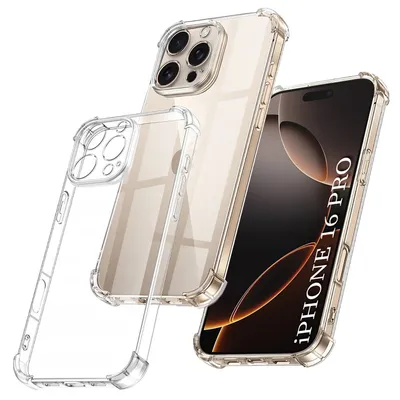 Techsuit - Силиконов кейс - iPhone 16 Pro - Clear