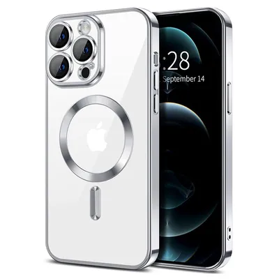 Techsuit - Luxury Crystal MagSafe - iPhone 12 Pro - Сребрист