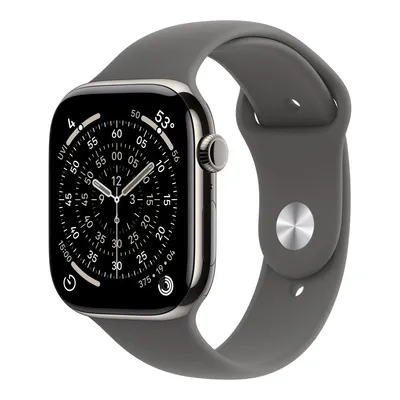 Apple Watch Series 11 Titanium GPS + Cellular, 46 mm, Natural Titanium