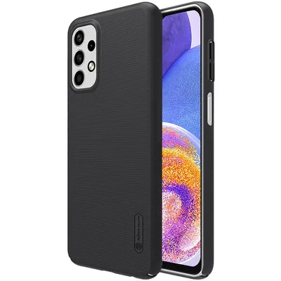 Nillkin Super Frosted Shield  хибриден противоударен калъф за Samsung Galaxy A23 4G / A23 5G (черен)
