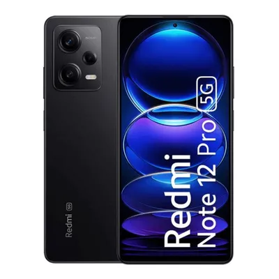 Xiaomi Redmi Note 12 Pro 5G, 128 GB, Onyx Black