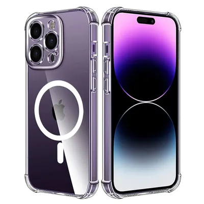Techsuit -Силиконов кейс MagSafe за - iPhone 14 Pro Max - Clear